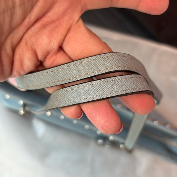 MICHAEL Michael Kors Blue Studded Tote - Picture 10 of 13